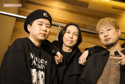 梅田サイファーのメンバー・左からKOPERU、peko、KennyDoes