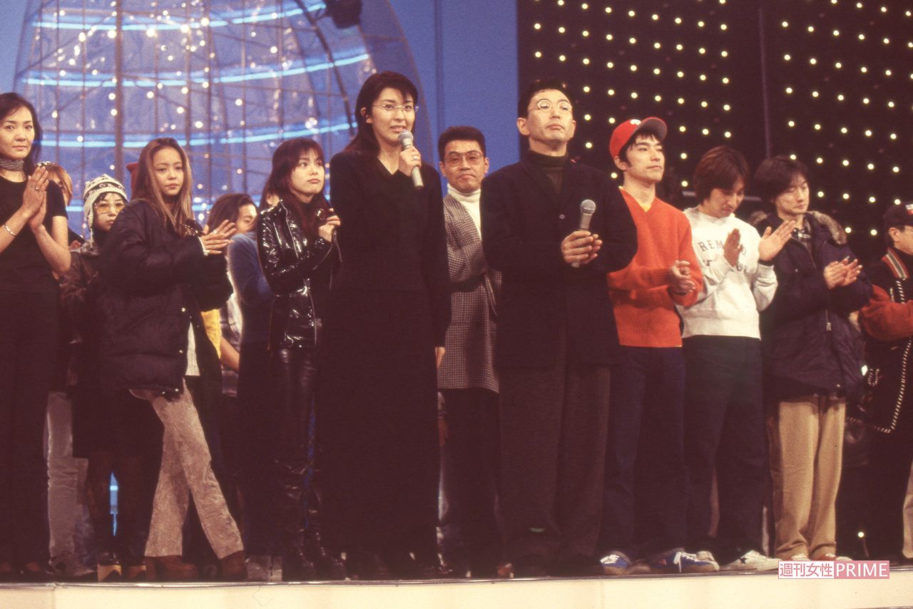 『紅白歌合戦』のリハーサル（'96年『紅白歌合戦』）