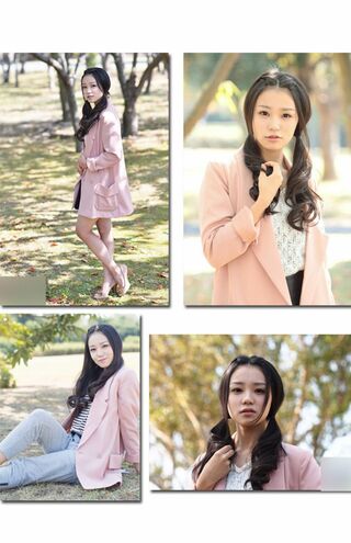 撮影会に参加していたころの奈緒。当時は18歳だった（イベント会社HPより)