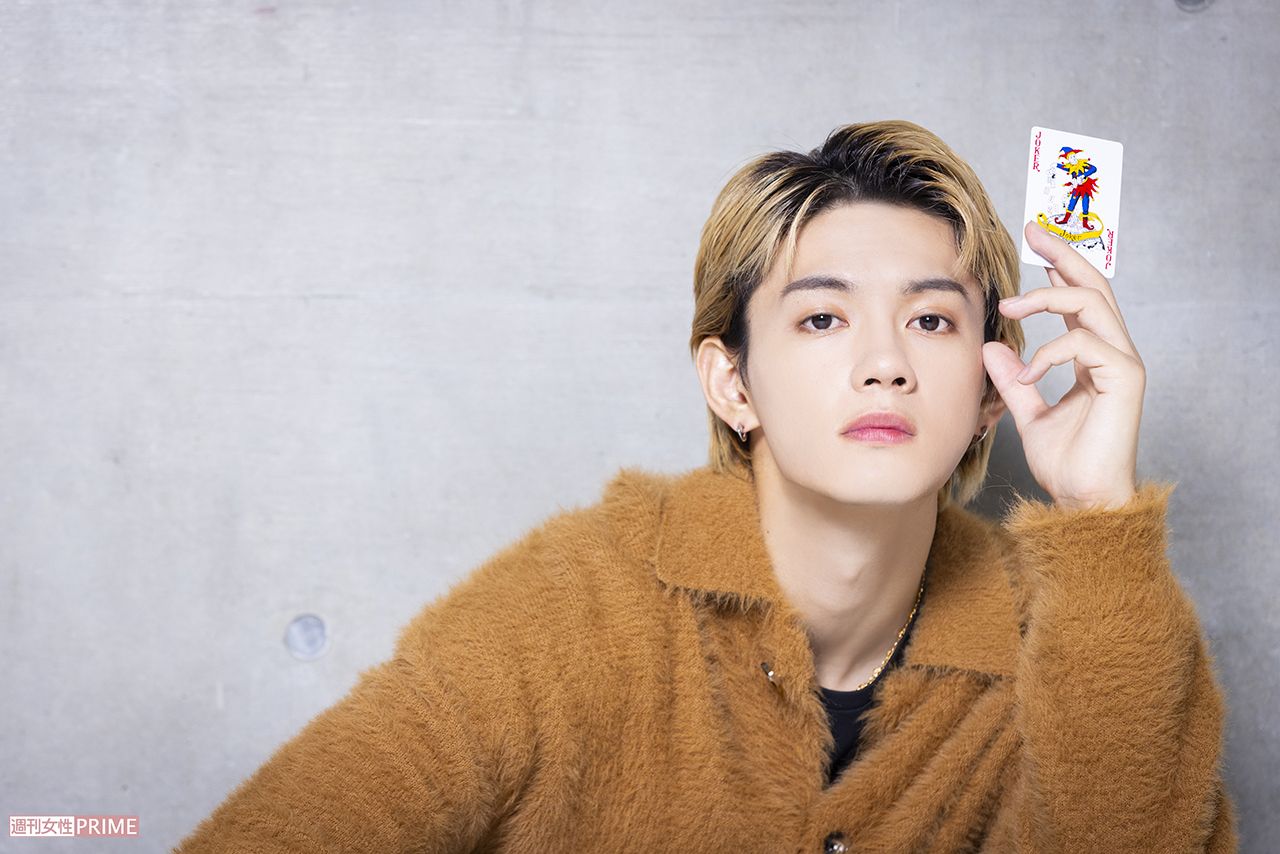 映画『トリリオンゲーム』でガク役の佐野勇斗　撮影／吉岡竜紀