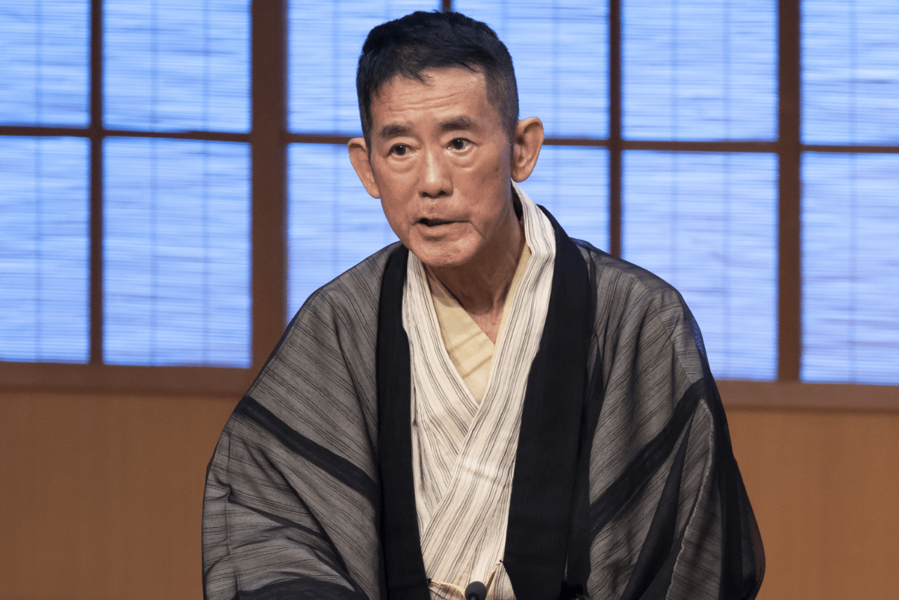 昨年8月に復帰の高座を務めた円楽師（提供 国立演芸場）