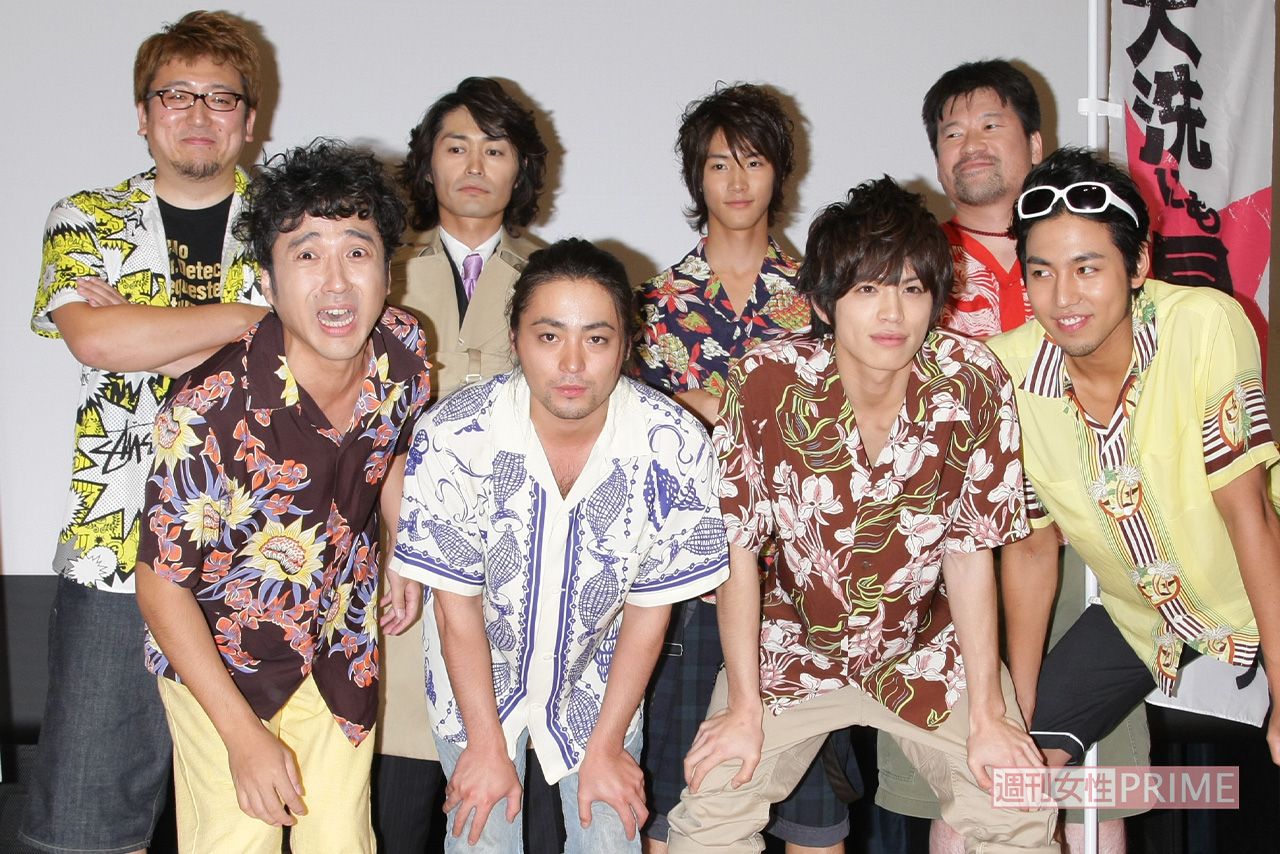 2009年、山田孝之主演映画『大洗にも星はふるなり』舞台挨拶に登壇したムロツヨシ