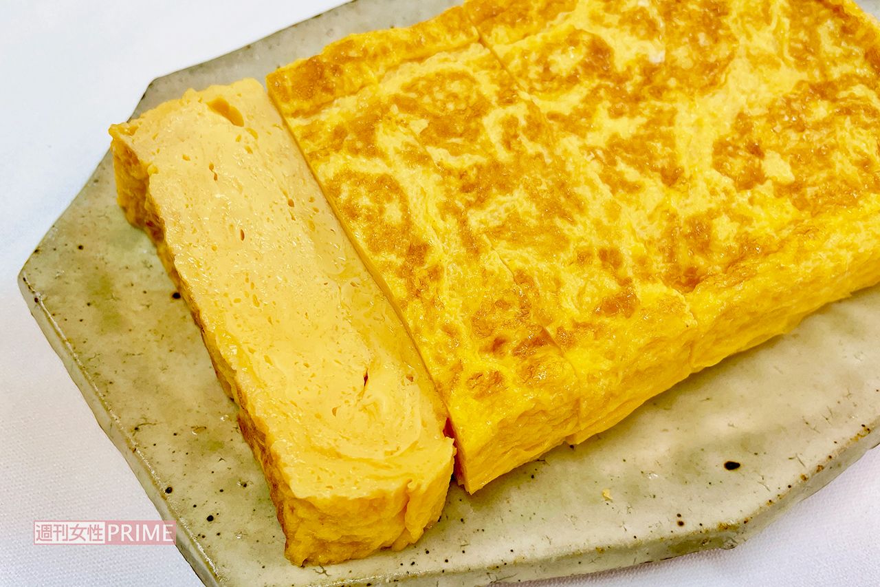 老舗玉子焼店「つきじ丸武」の厚焼玉子