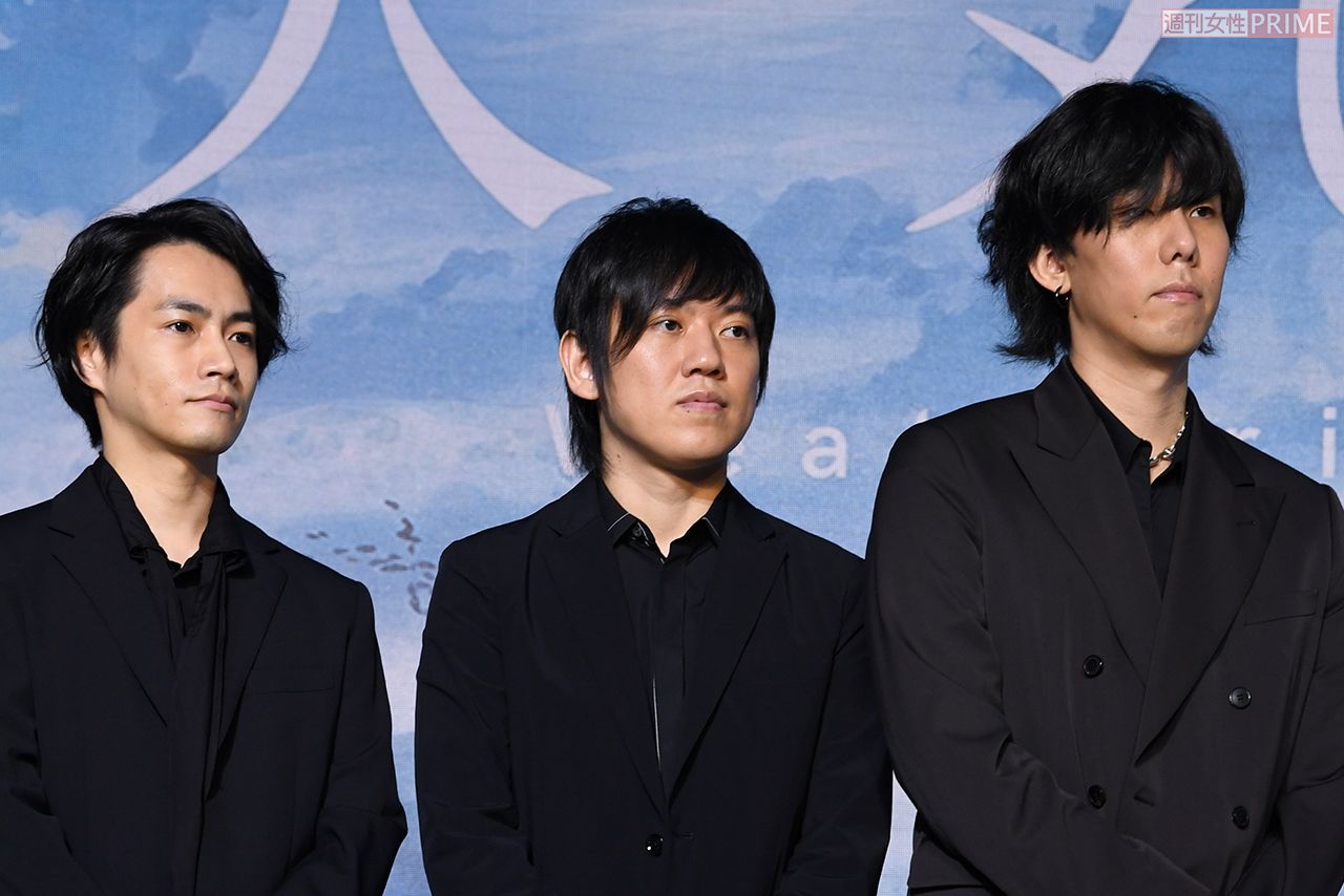 映画『天気の子』で音楽を担当したRADWIMPS　撮影／山田智絵