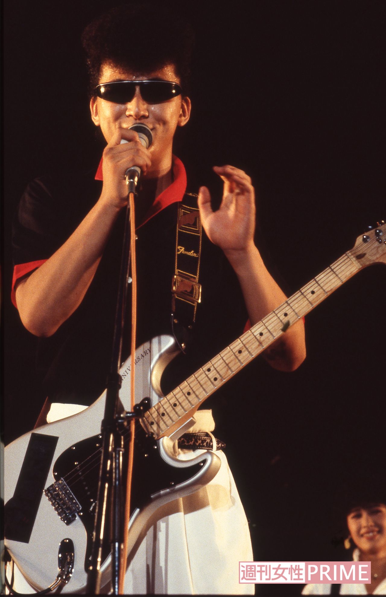 '82年ライブの嶋大輔。