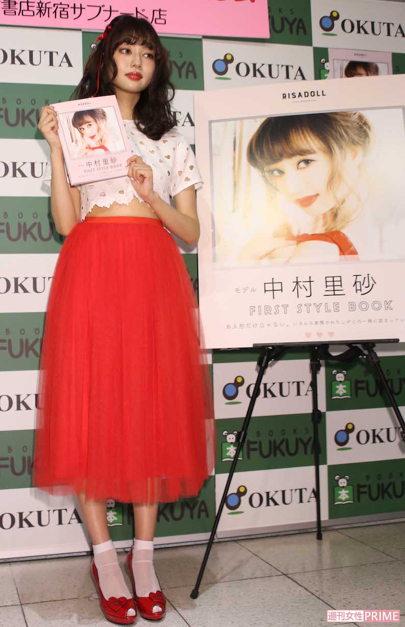 2015年、スタイルブックの発売イベントに登場した中村里砂