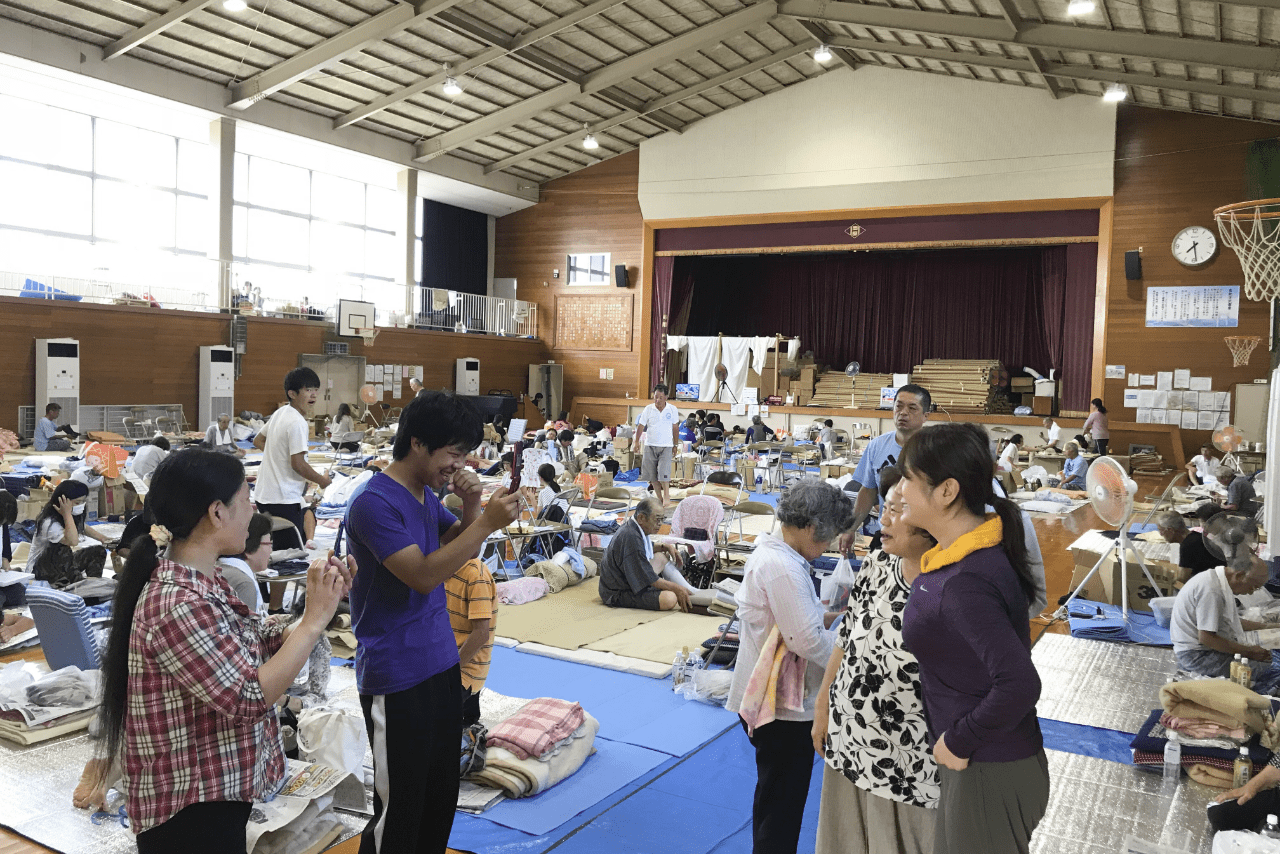 2011年、東日本大震災が発生した際、福島を訪れたことをきっかけに、その後も自然災害の被災地支援を精力的に続けている