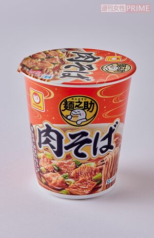 《第13位》マルちゃん麺之助肉そば/東洋水産138円　撮影／山田智絵　※画像をクリックするとAmazonの商品ページにジャンプします。