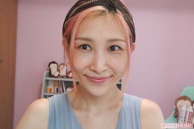 はあちゅうさんは「見た目がおとなしそうな女性が狙われる」と聞き、自衛のため髪をピンクに