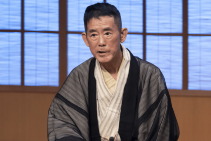 昨年8月に復帰の高座を務めた円楽師（提供国立演芸場）