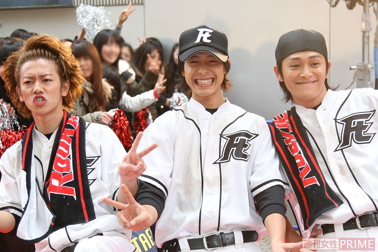 （左から）佐藤健、五十嵐隼士、川村陽介