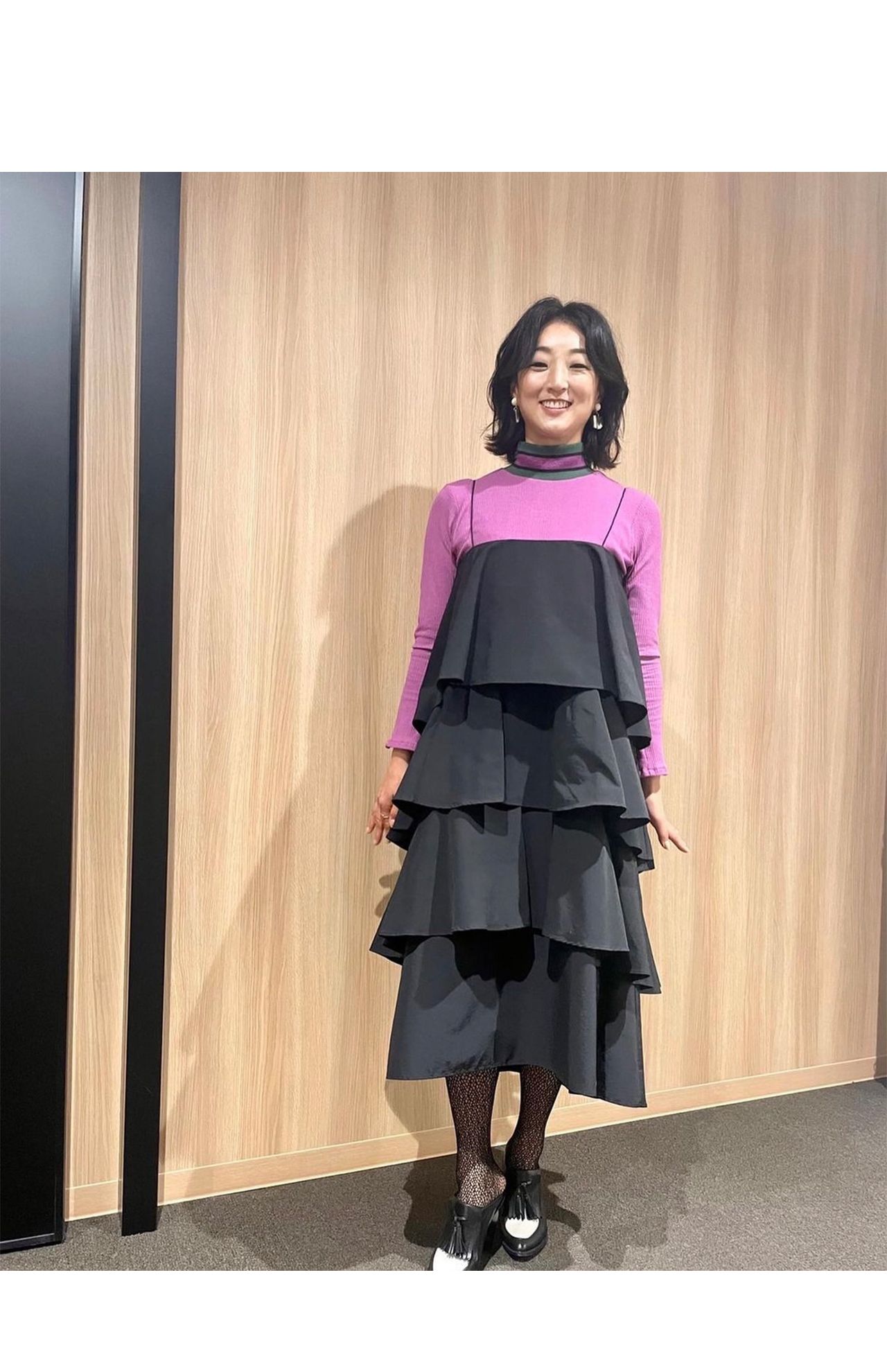 インスタグラムでは番組出演時の衣装などをあげている（岩崎恭子公式インスタグラムより）