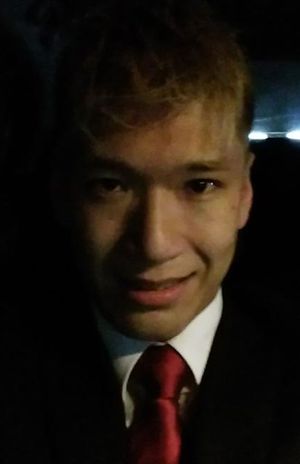 犯行直後の植松容疑者（ツイッターより）