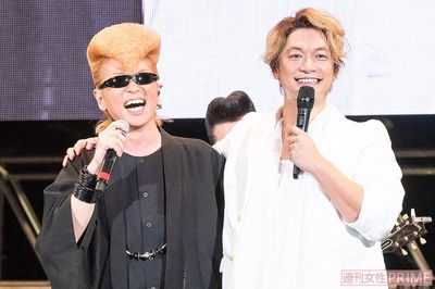 「宇宙から来た人々」と、「雲の上の存在」である3人との共演に綾小路翔は大喜び　撮影／釘野孝宏、上山陽介