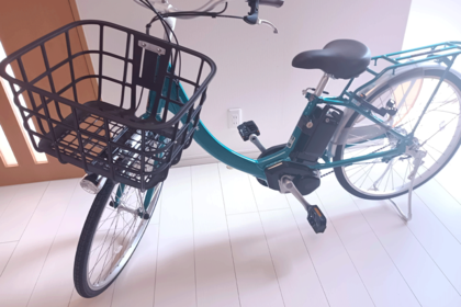 12万円以上するパナソニックの電動自転車に見事当選