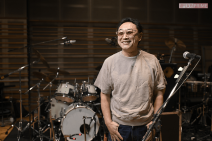 「ボイストレーニングは受けていない。ライブで歌っているだけ」と笑う杉山。60歳を超えても、ヴォーカリストとしての力は衰えない。撮影／渡邉智裕