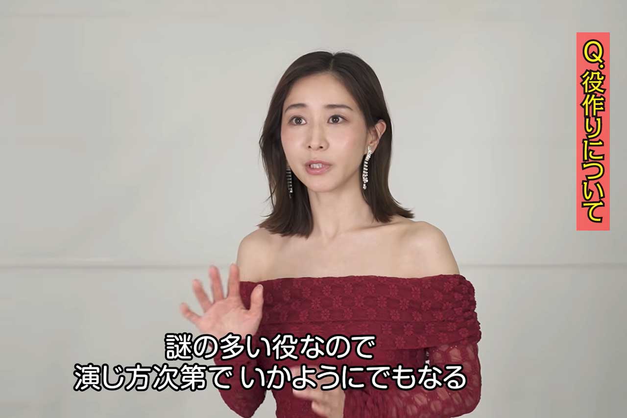 「台本を読んだだけじゃ役のイメージができなかった」と語る田中みな実（映画『5秒で完全犯罪を生成する方法』公式HPより）