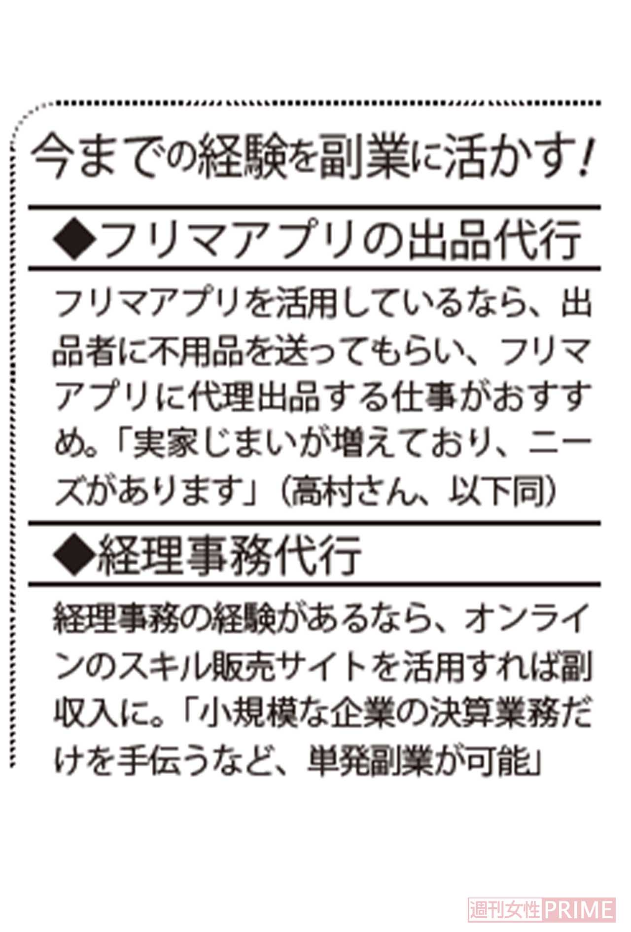 その経験、副業に活かせるかも？