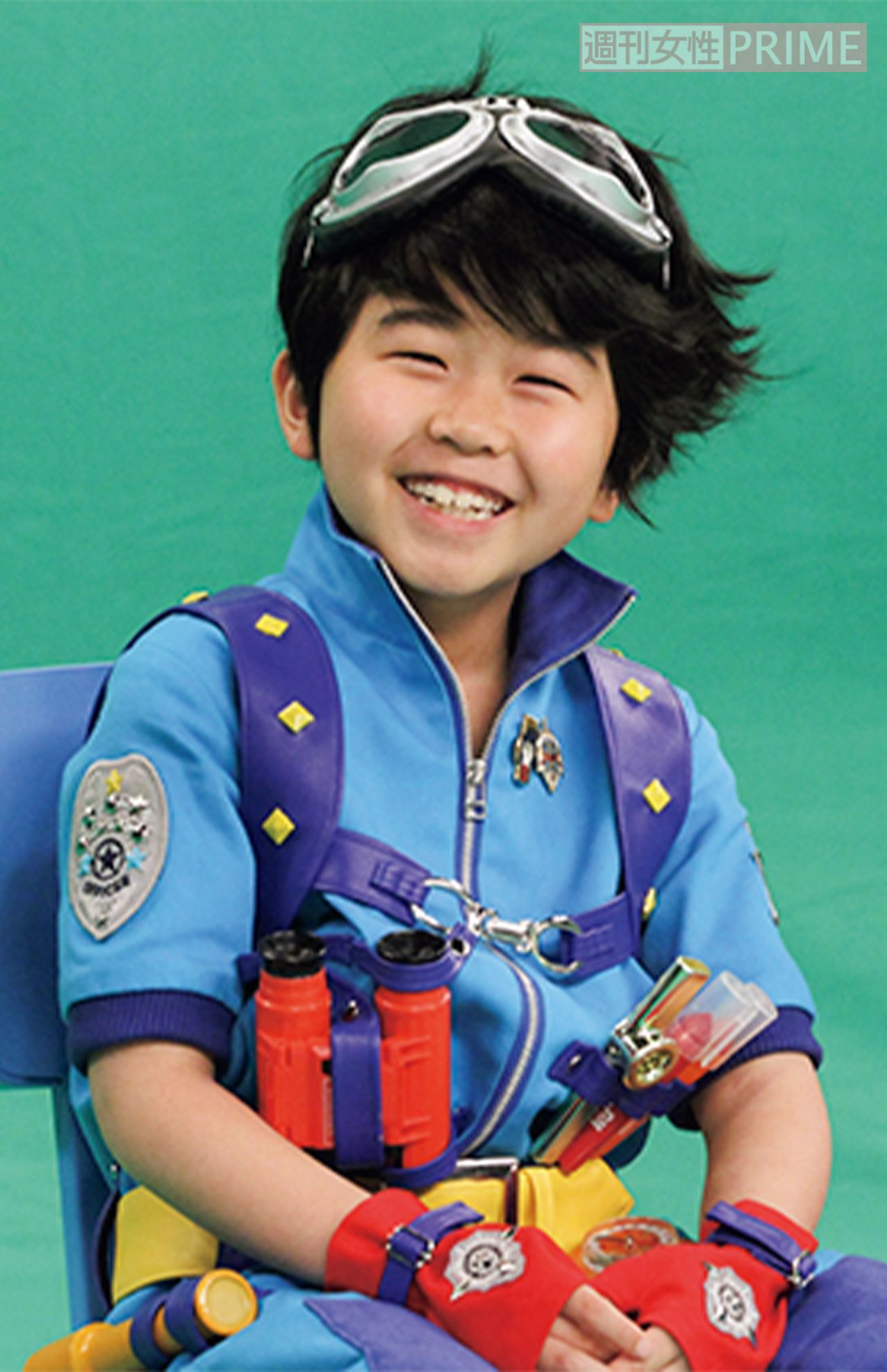 ’12年、当時8歳の鈴木福さん。「大変なことはない」と豪語していた（撮影／佐藤靖彦）