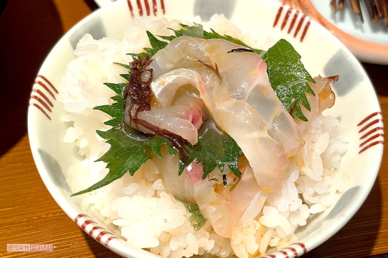 愛媛を代表するグルメの鯛めし　撮影／編集部