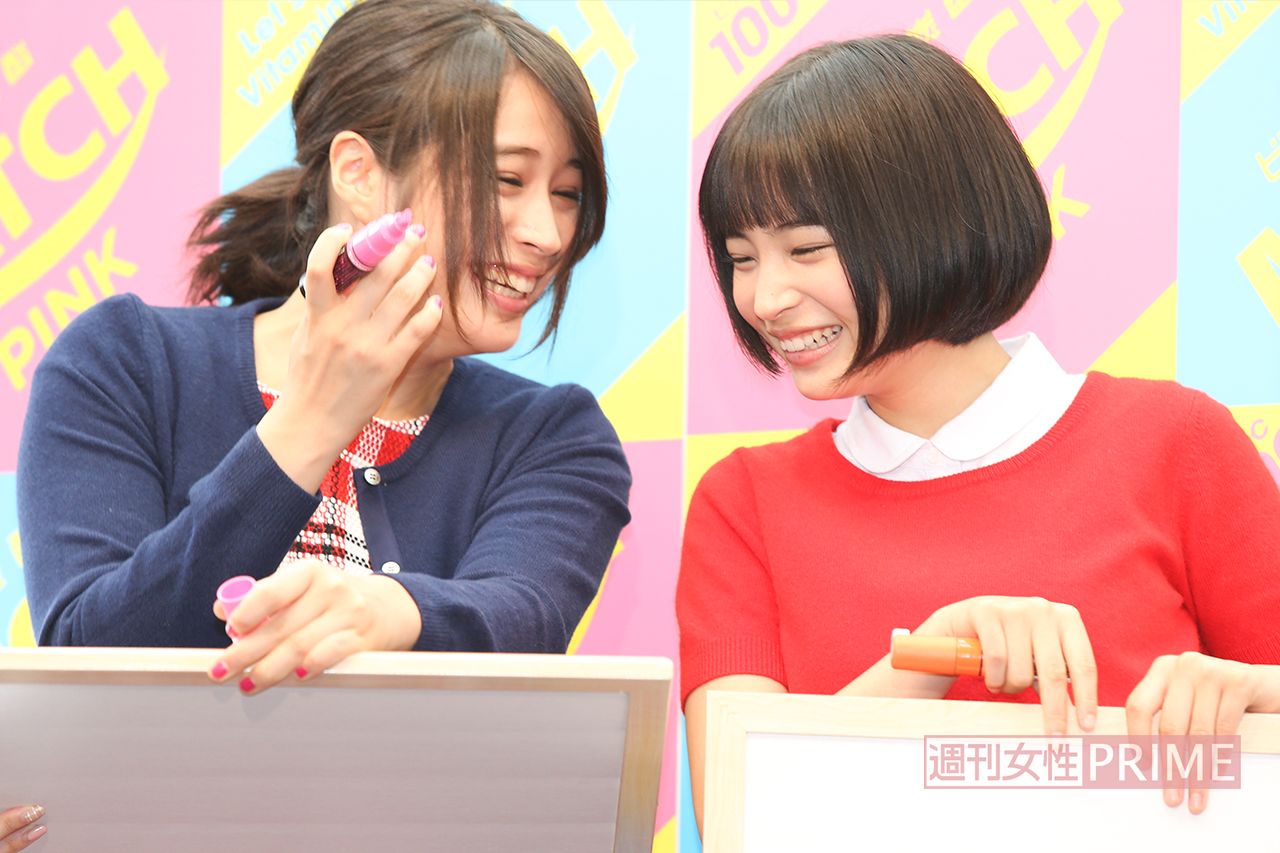 広瀬アリスとすずは仲良し姉妹