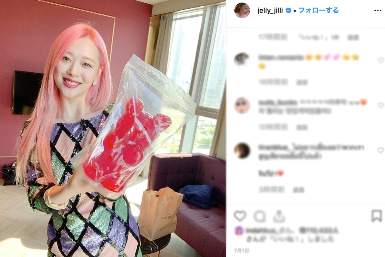 天真爛漫な笑顔で愛されていたソルリ(本人のInstagramより)