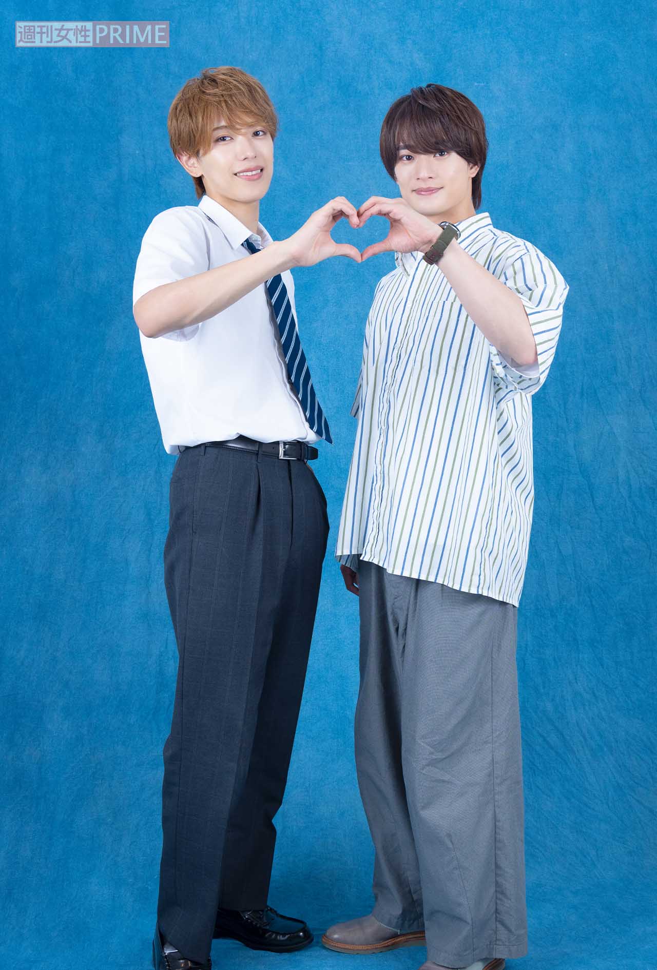 『ACEes』の深田竜生（左）と浮所飛貴（右）　撮影／吉岡竜紀