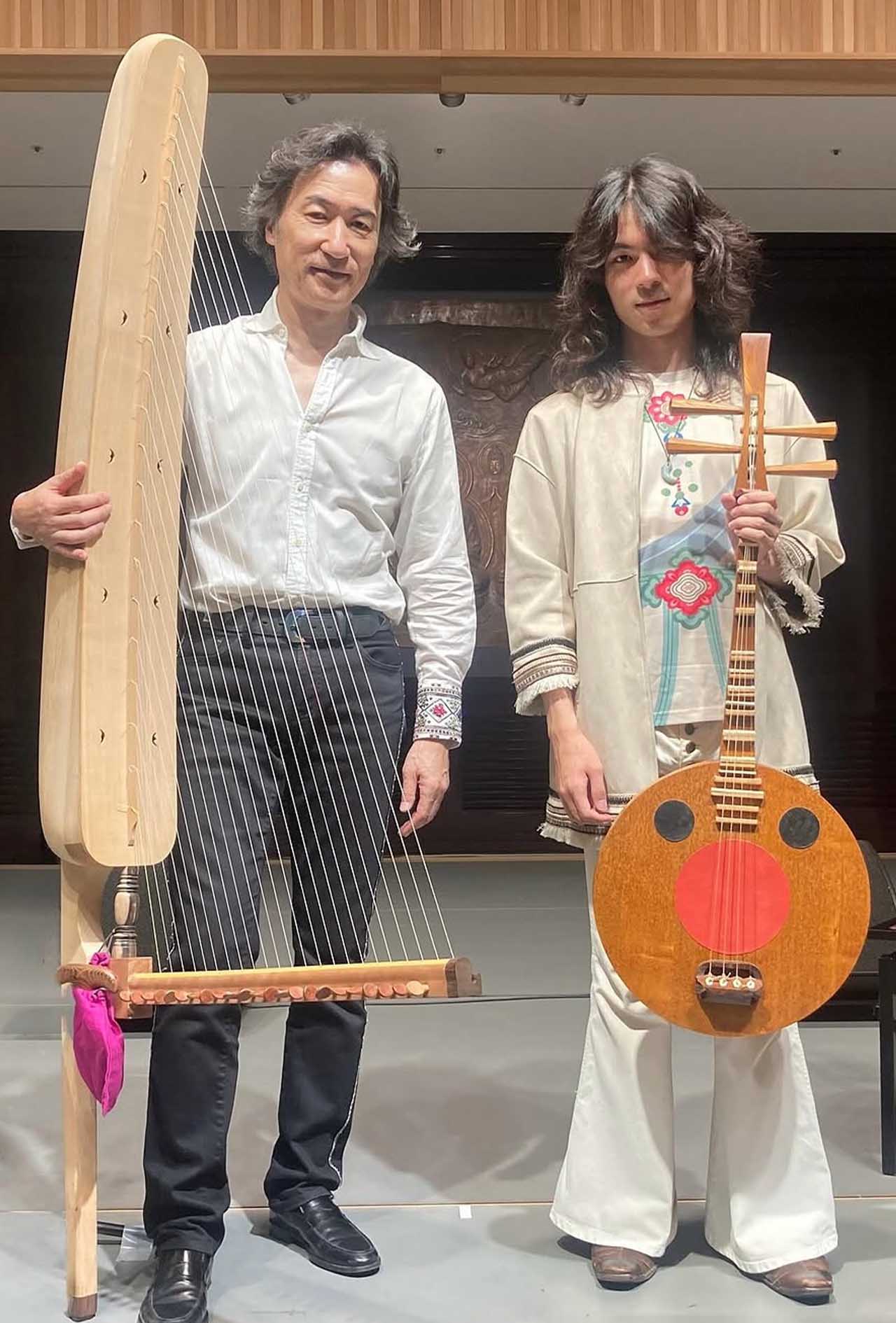 すでにミュージシャンとして活動している長男・東儀典親さんと