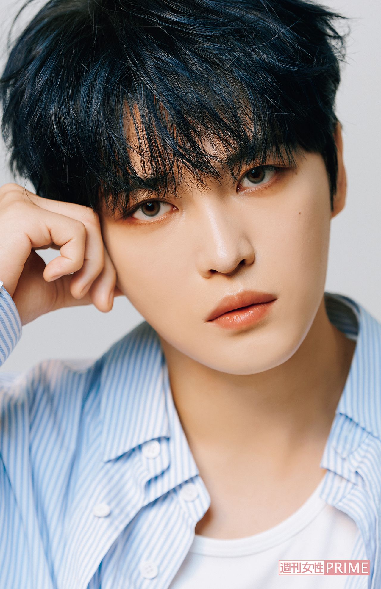 ジェジュン　撮影／Choi Seung Kwang （STUDIOESKEY） 撮影アシスタント／Rachel Choi （STUDIOESKEY）