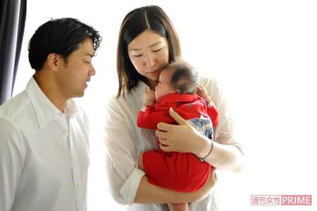 四宮さんと結婚し、出産。お互いスポーツ界に身を置くため2人で家を空けることも