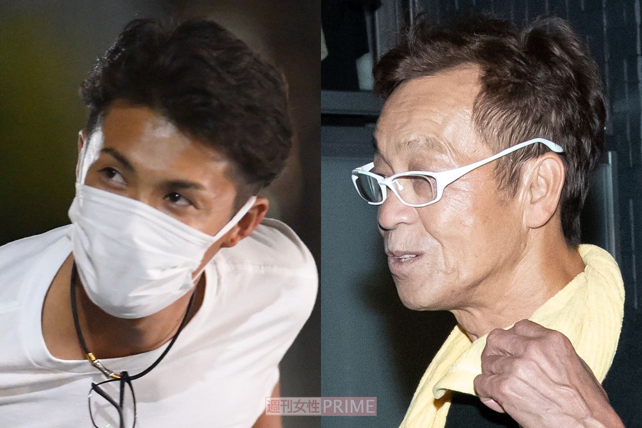 （左から）清水良太郎、清水アキラ