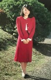 学習院の卒業アルバム内の『華』ページに掲載された紀子さまの写真(1989年ごろ)