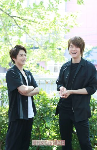 小池徹平、浦井健治　撮影／森田晃博