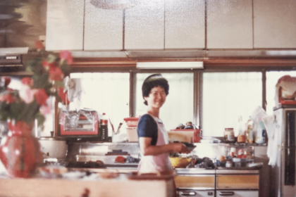 新婚当初から料理が得意でレシピノートも書いていた母親の恵子さん