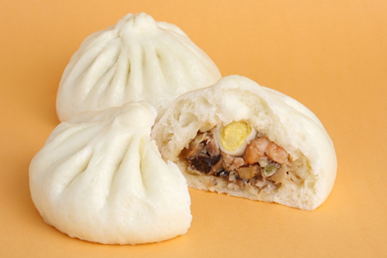 東京・銀座にある『ギンザマン』の五目まん