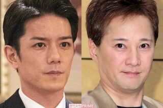左から滝沢秀明、中居正広