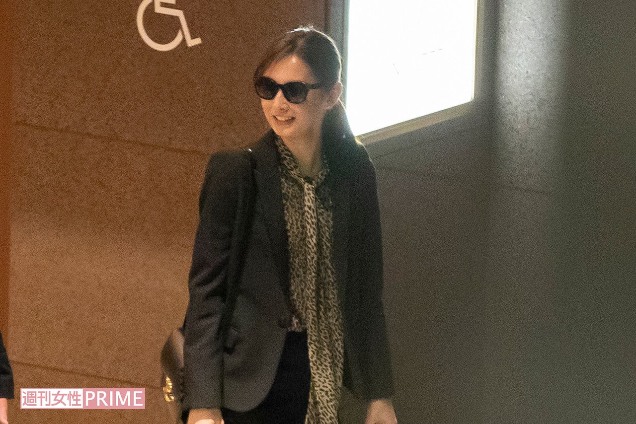 2019年3月、ドラマ『家売るオンナ』打ち上げに参加した北川景子