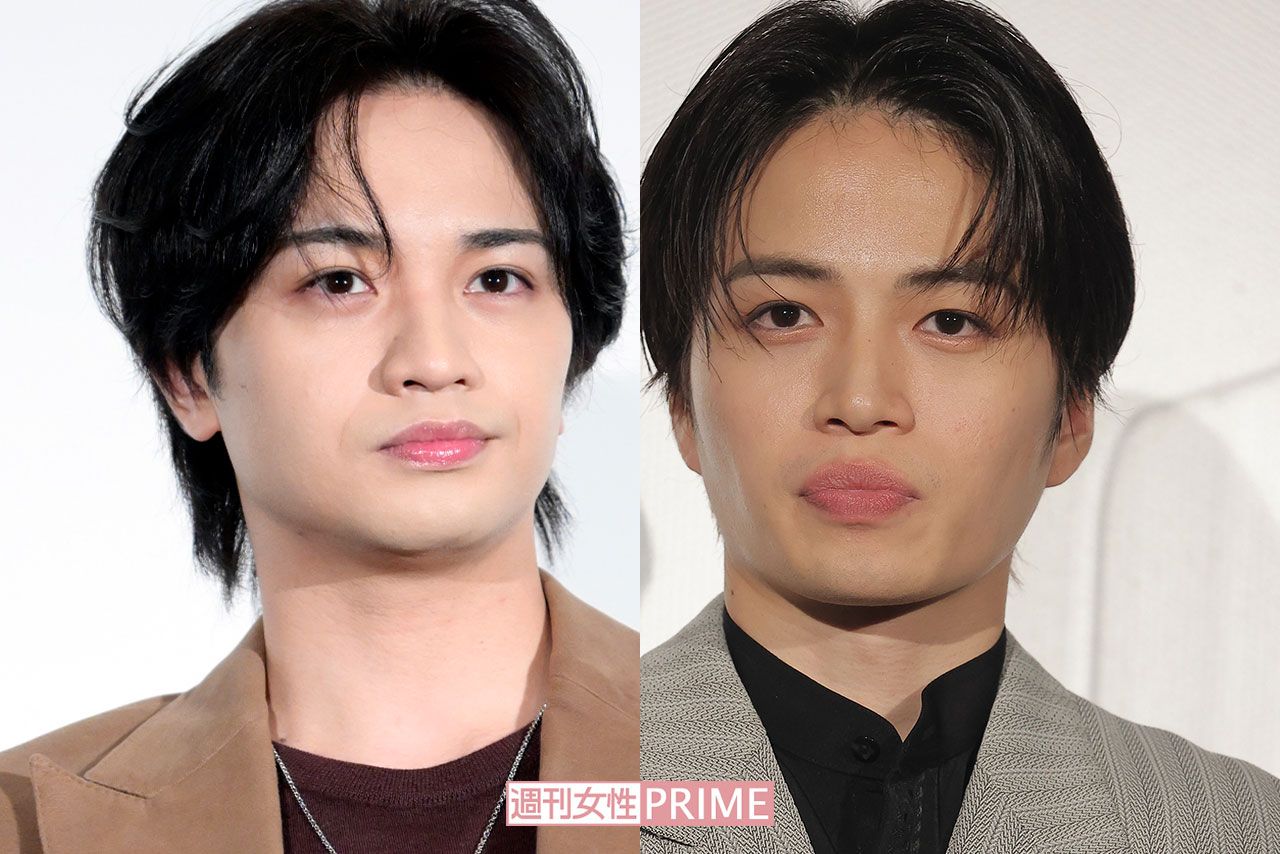 中島健人（左）と菊池風磨