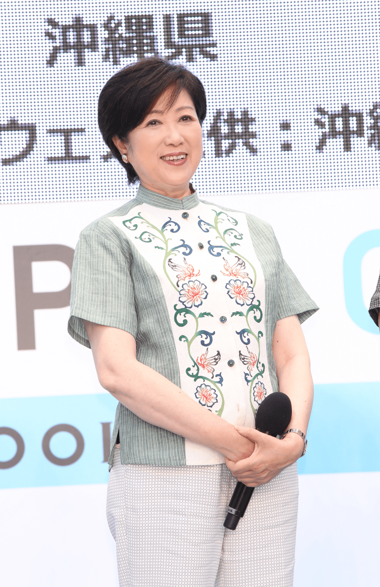 2013年に行われた「スーパークールビズ2013キックオフ・イベント」に登壇した小池百合子東京都知事（当時、元環境大臣）