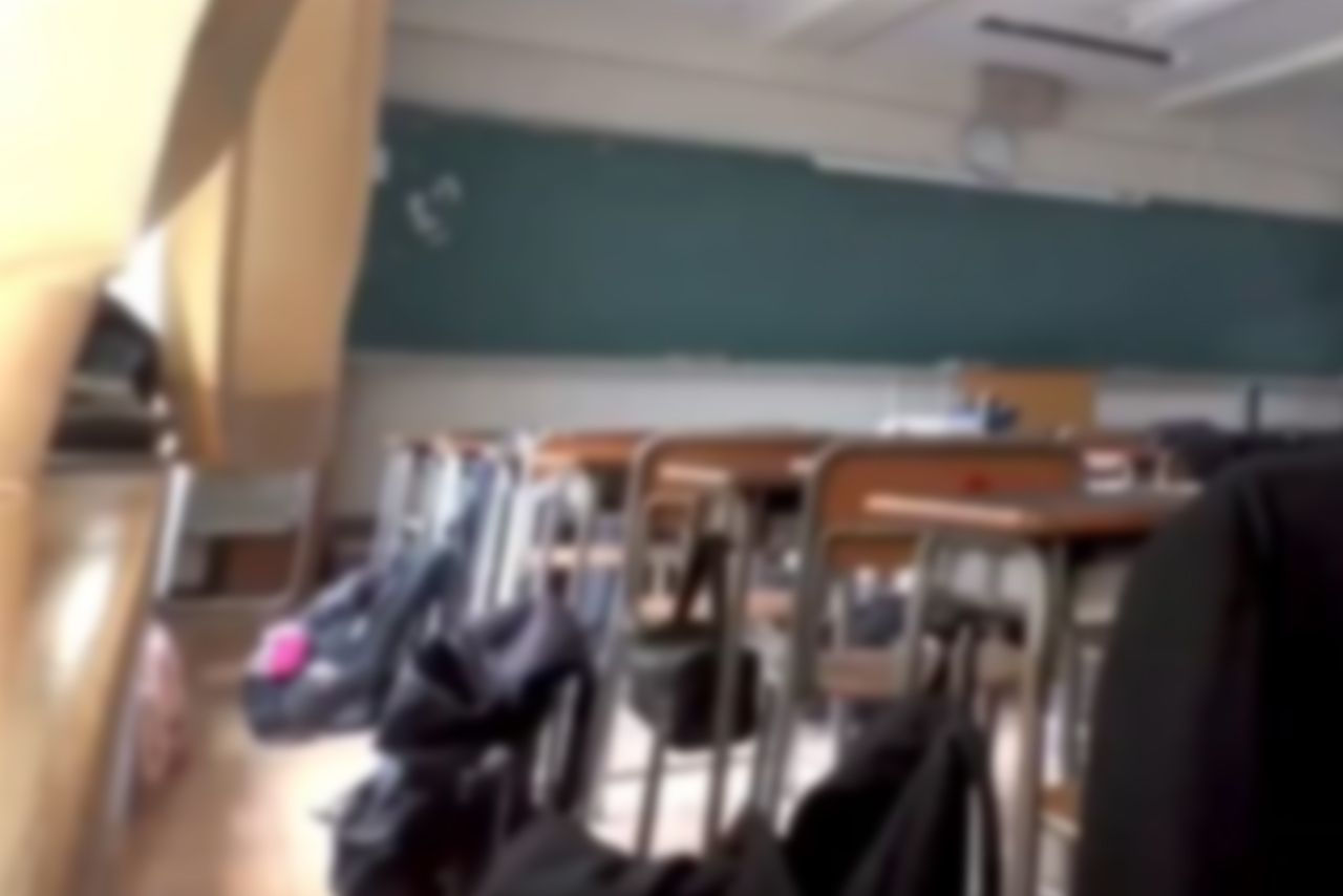 拡散された“盗難動画”（SNSより、編集部が一部加工）