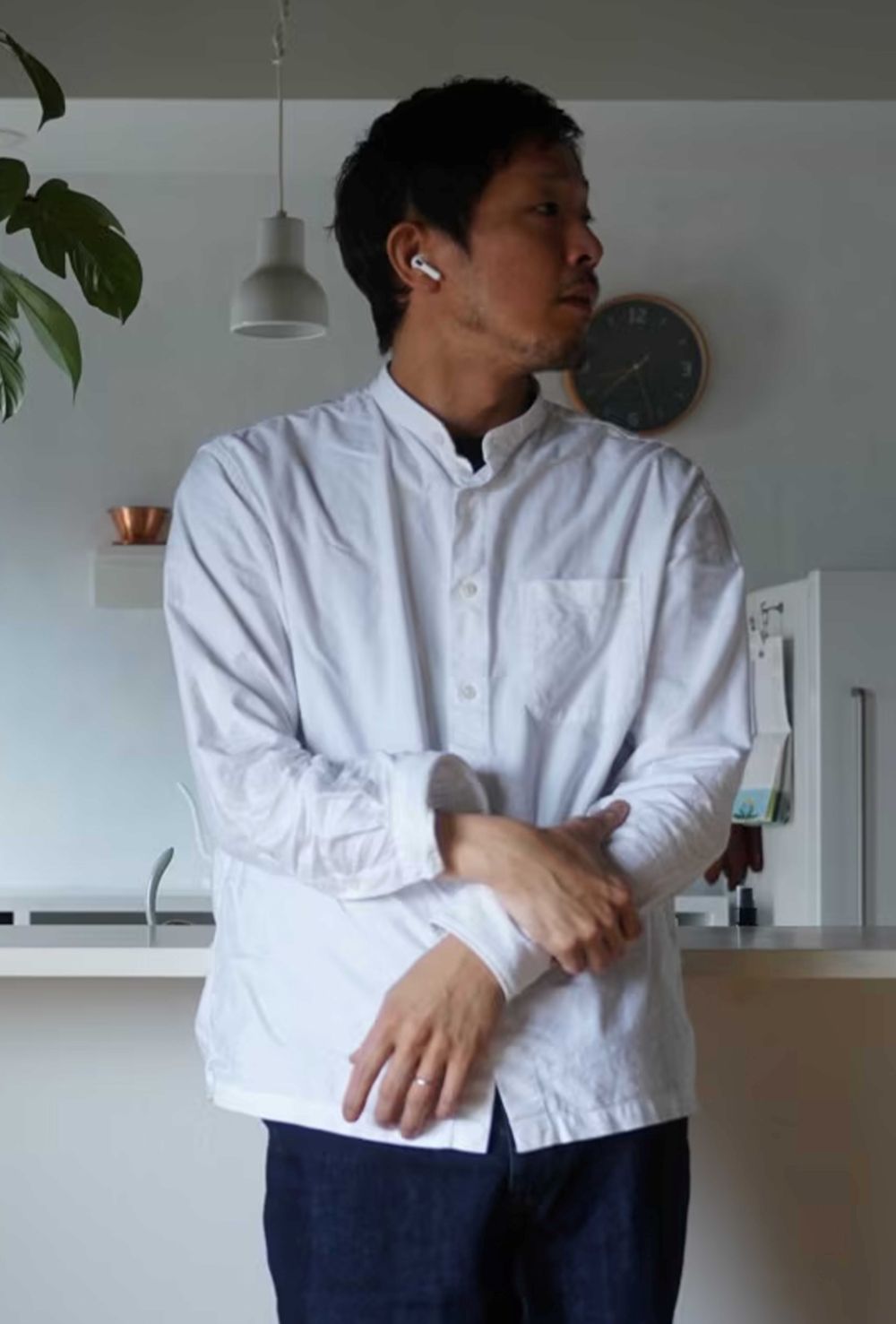 ヤスキチさん　整理収納アドバイザー。暮らしを整えて穏やかに“拭く=福”と捉える拭く活（福活）を提案。モノが多い暮らしから自分にとってちょうどよく心地いい暮らしを目指す。