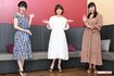 左から西村知美、松本伊代、大西結花