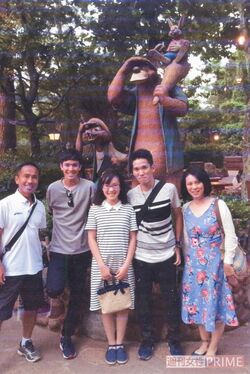 「家族の支えは感謝の言葉以上のものがあります」と上田さん