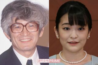 故・川嶋辰彦さんと小室眞子さん