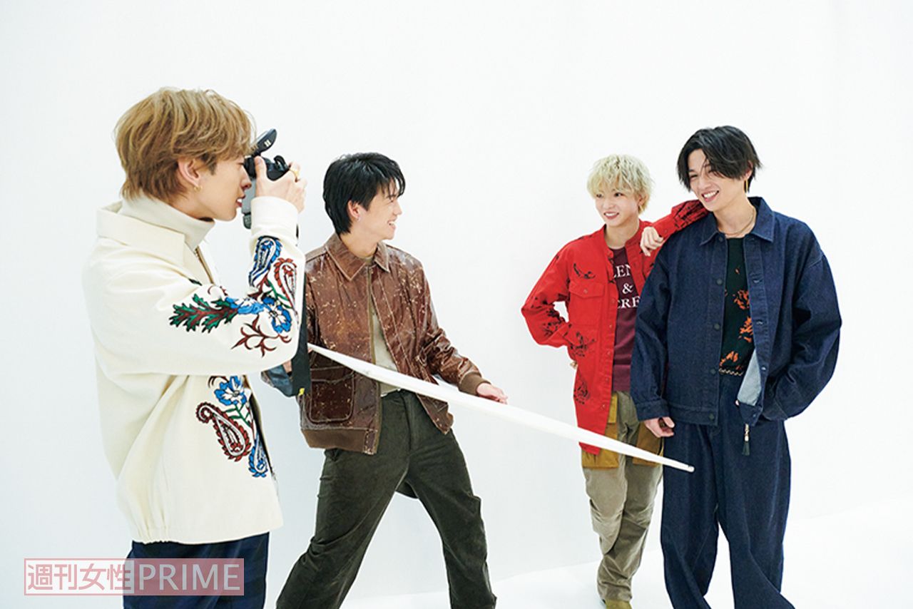 FANTASTIC　撮影／山田智絵　スタイリスト／中瀬拓外　ヘアメイク／福田翠、大貫希代美、パクヨンソン、高松れい（Luana）