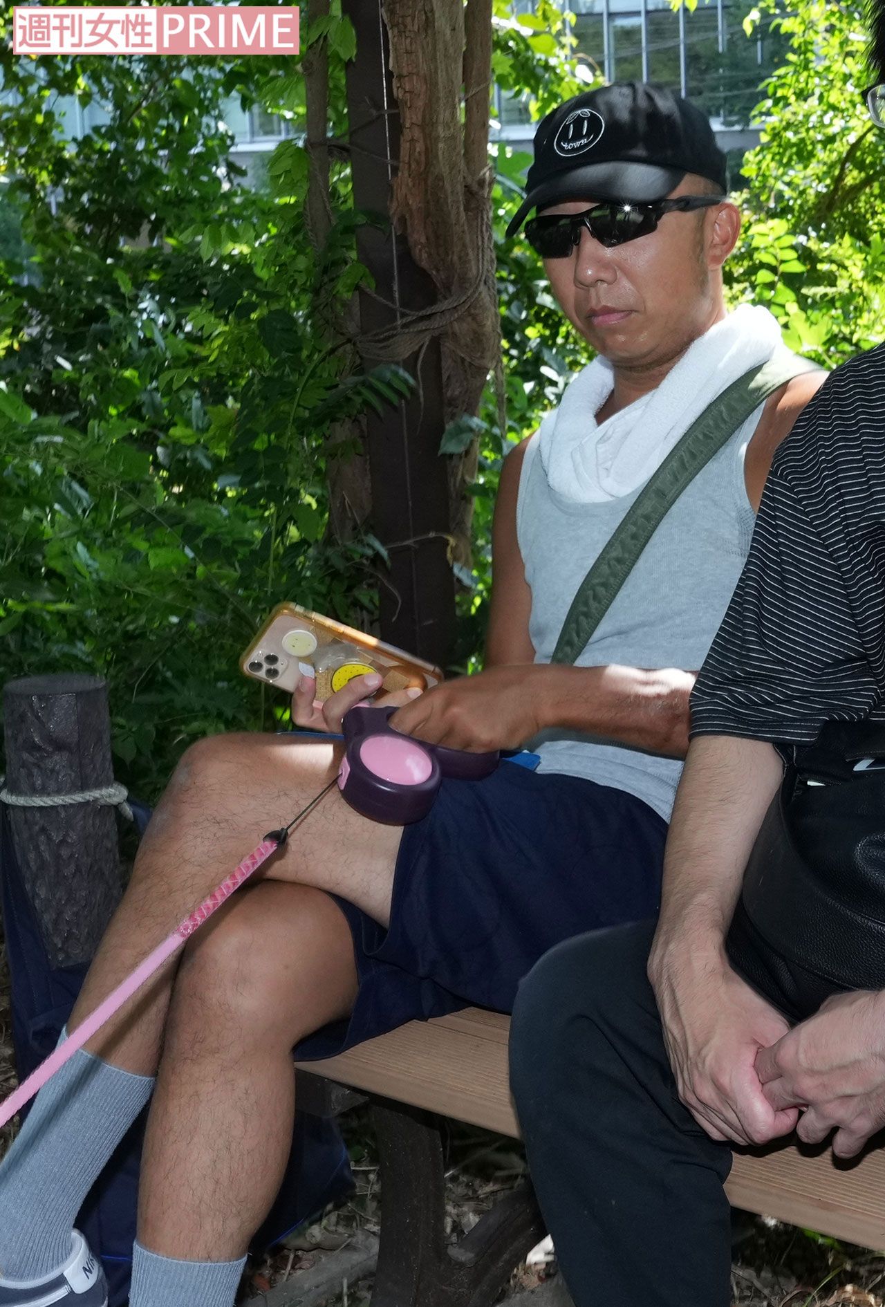 2024年8月、都内の公園にいた執行猶予中の市川猿之助