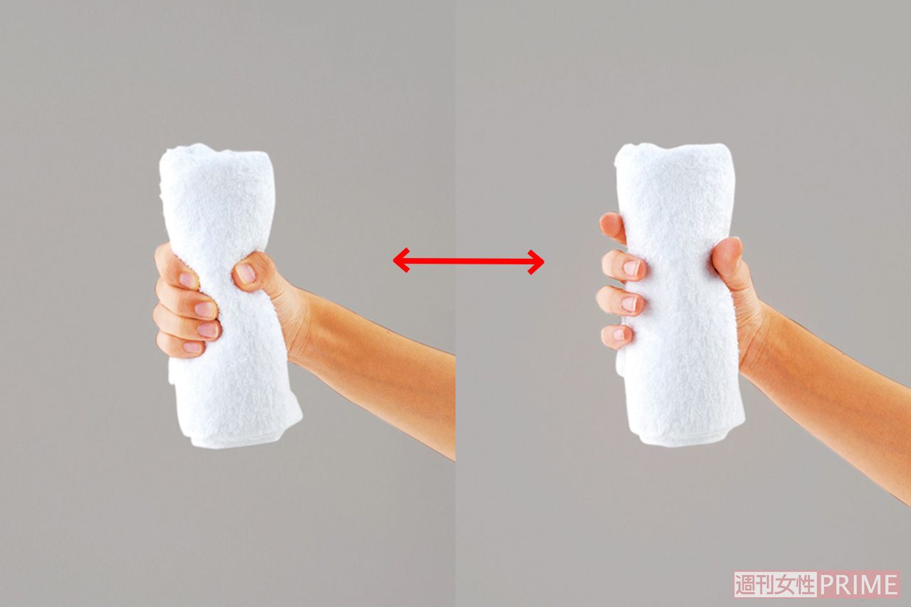 タオル1本で高血圧改善『タオルグリップ』