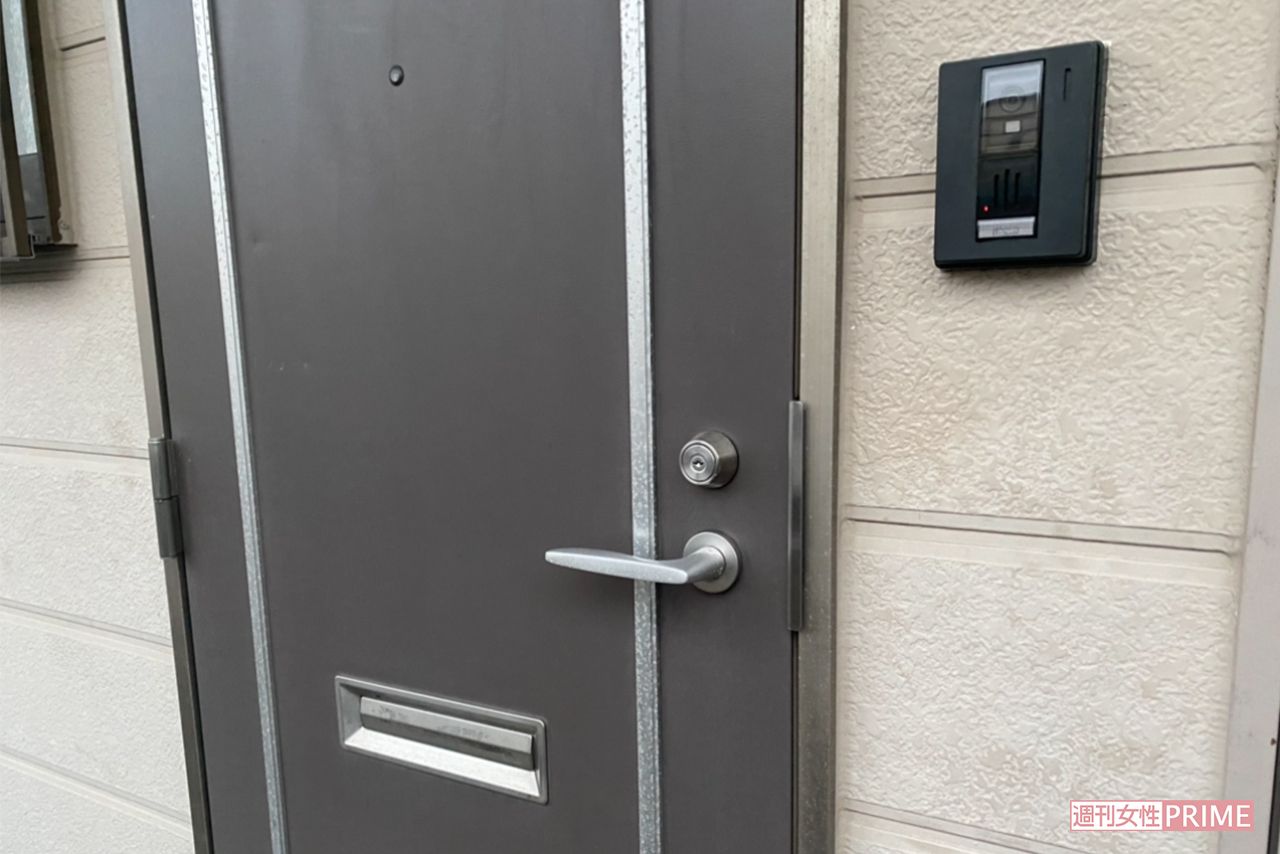 事件現場となった被害女性の自宅アパート