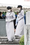 6月16日、武蔵野東陵で『山陵に奉幣の儀」に臨まれた眞子さまと佳子さま