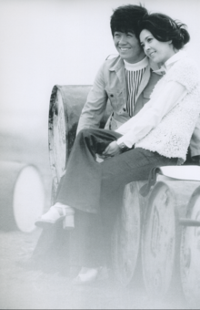 最愛の夫、坂本九さんと。今も愛を感じるという